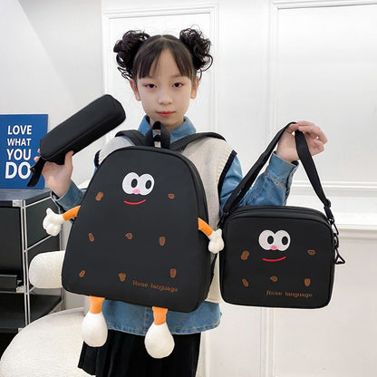 Ensemble de sacs d’école Kawai pour adolescents 3Pcs Language  – محفظة 3 قطع كاواي