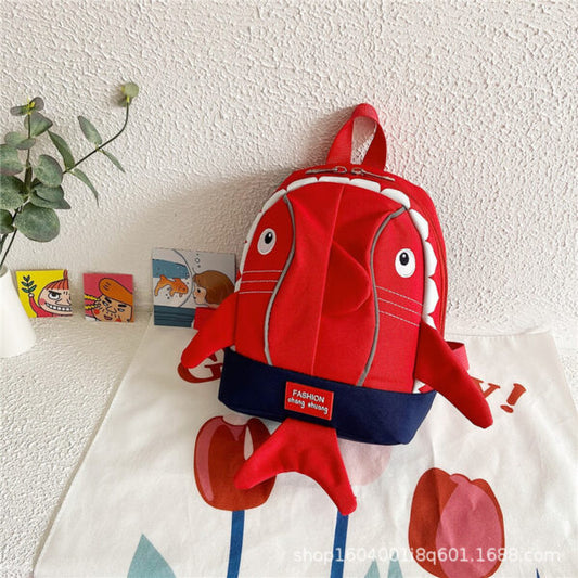 Sac à dos Enfants Design Requin Mignon  حقيبة أطفال برسوم القرش