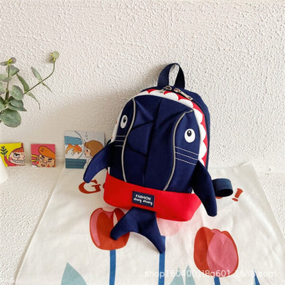 Sac à dos Enfants Design Requin Mignon  حقيبة أطفال برسوم القرش