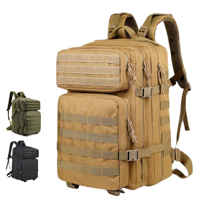 Sac à dos tactique 50L imperméable pour  Randonnée , voyage, alpinisme, + Matelas pliable Cadeau