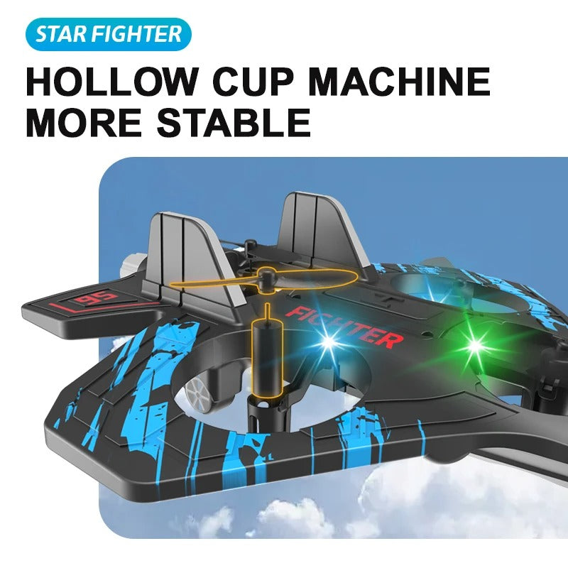 Avion Télécommandé F22 Quadricoptère – لعبة طائرة مع يد تحكم