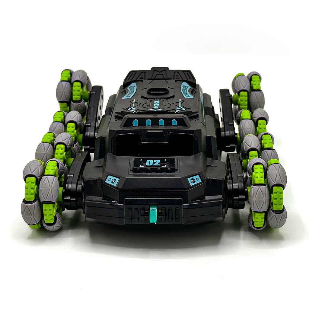 Voiture Telecommandé Enfant avec Spray et Lumières LED et Huit Roues