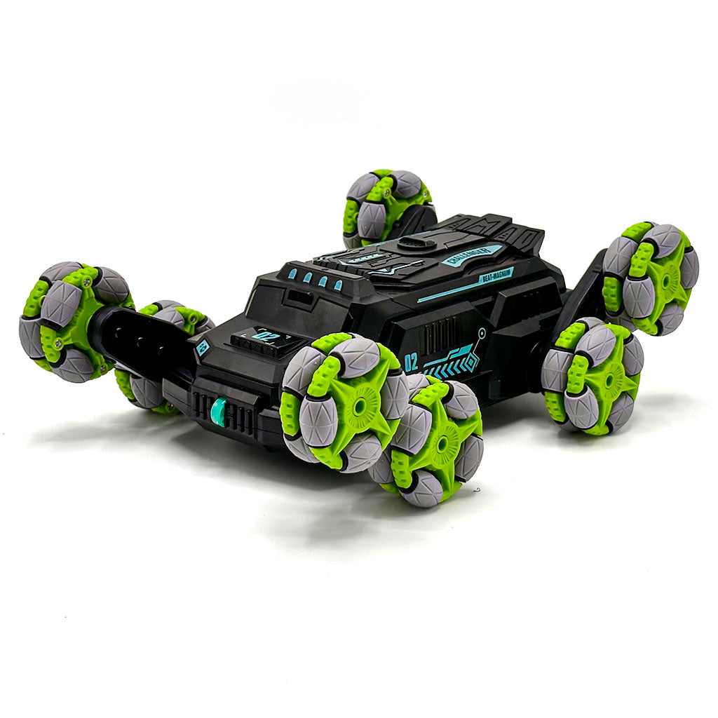 Voiture Telecommandé Enfant avec Spray et Lumières LED et Huit Roues