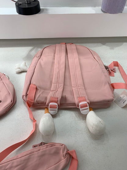 Ensemble de sacs d’école Kawai pour adolescents 3Pcs Language  – محفظة 3 قطع كاواي