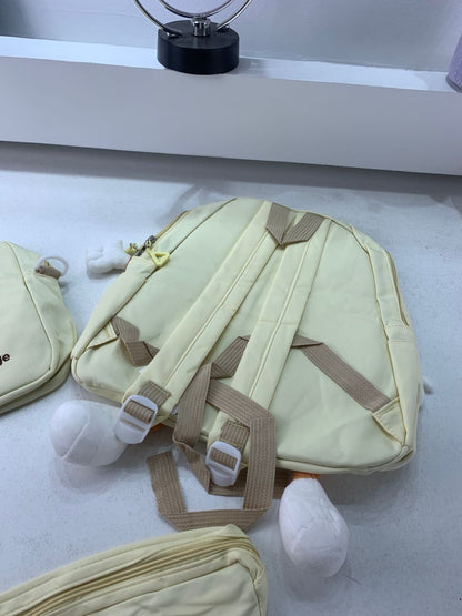 Ensemble de sacs d’école Kawai pour adolescents 3Pcs Language  – محفظة 3 قطع كاواي