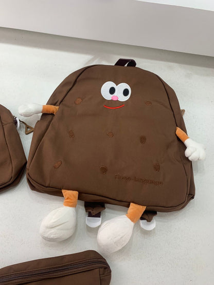 Ensemble de sacs d’école Kawai pour adolescents 3Pcs Language  – محفظة 3 قطع كاواي