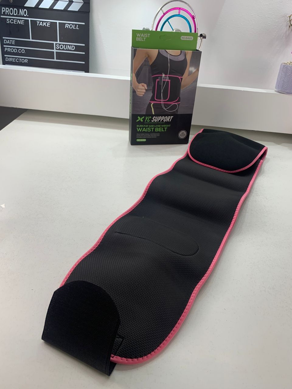 Ceinture Amincissante pour Femmes avec Poche pour Téléphone – حزام تنحيف للنساء