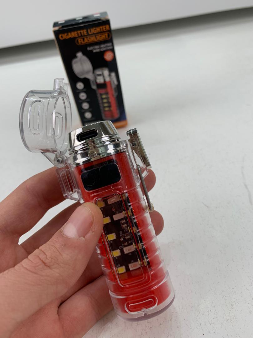 Lampe LED et Bri-quet Électrique Rechargeable par USB – مصباح كهربائي