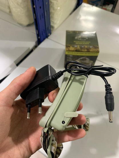 Lampe Frontale LED Motif Camouflage Rechargeable
