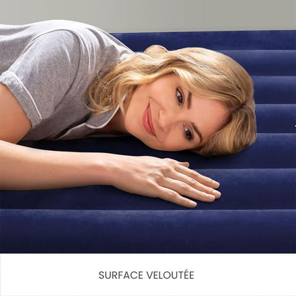 Dura-Beam Matelas Gonflable Technologie Fiber-Tech Intex 64765 – فرشة هوائية حجم كبير لشخصين