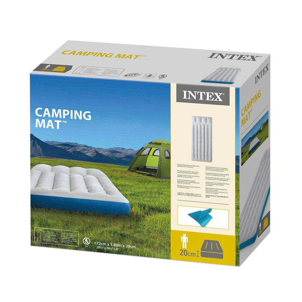 Matelas de Camping Gonflable 72x189x20 cm Intex 67998 – فرشة تخييم