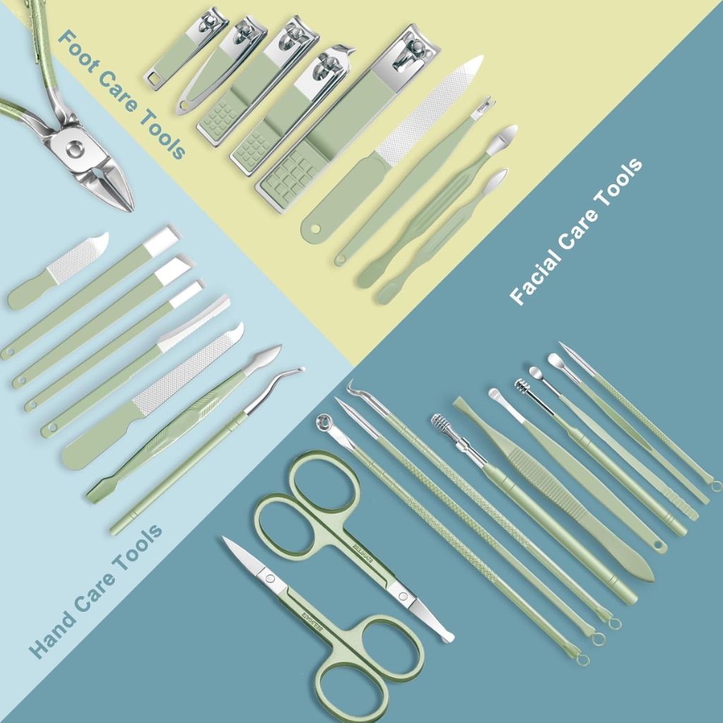 Ensemble de Manucure Professionnel 30 en 1 Kit de Soin des Ongles - مجموعة مانيكير احترافية