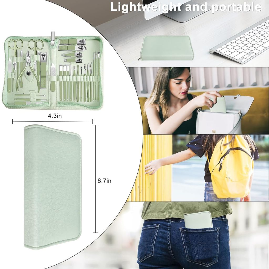Ensemble de Manucure Professionnel 30 en 1 Kit de Soin des Ongles - مجموعة مانيكير احترافية