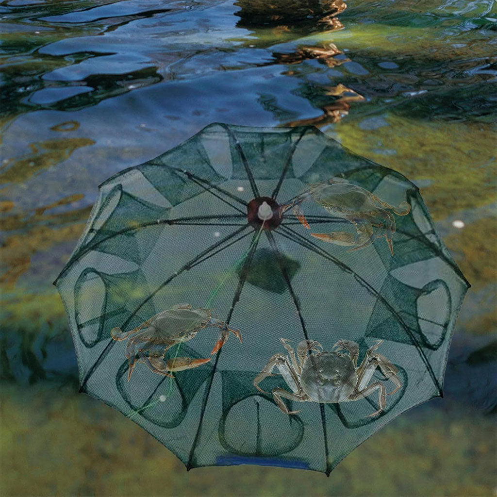Piège de Pêche Poissons 10 Trous pliable et portable 90cm – شبكة صيد الأسماك