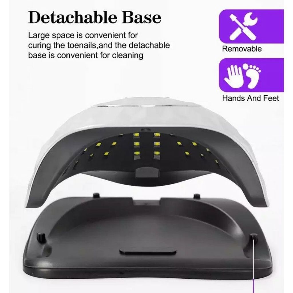 Lampe à Ongles UV LED 248W avec Capteur Automatique et Minuteries – مصباح أظافر